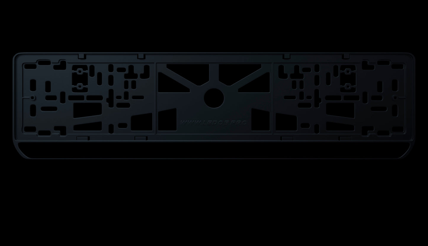 Ramka na tablicę rejestracyjną: Własny projekt