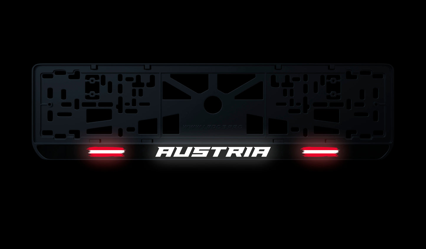 Ramka na tablicę rejestracyjną: Austria