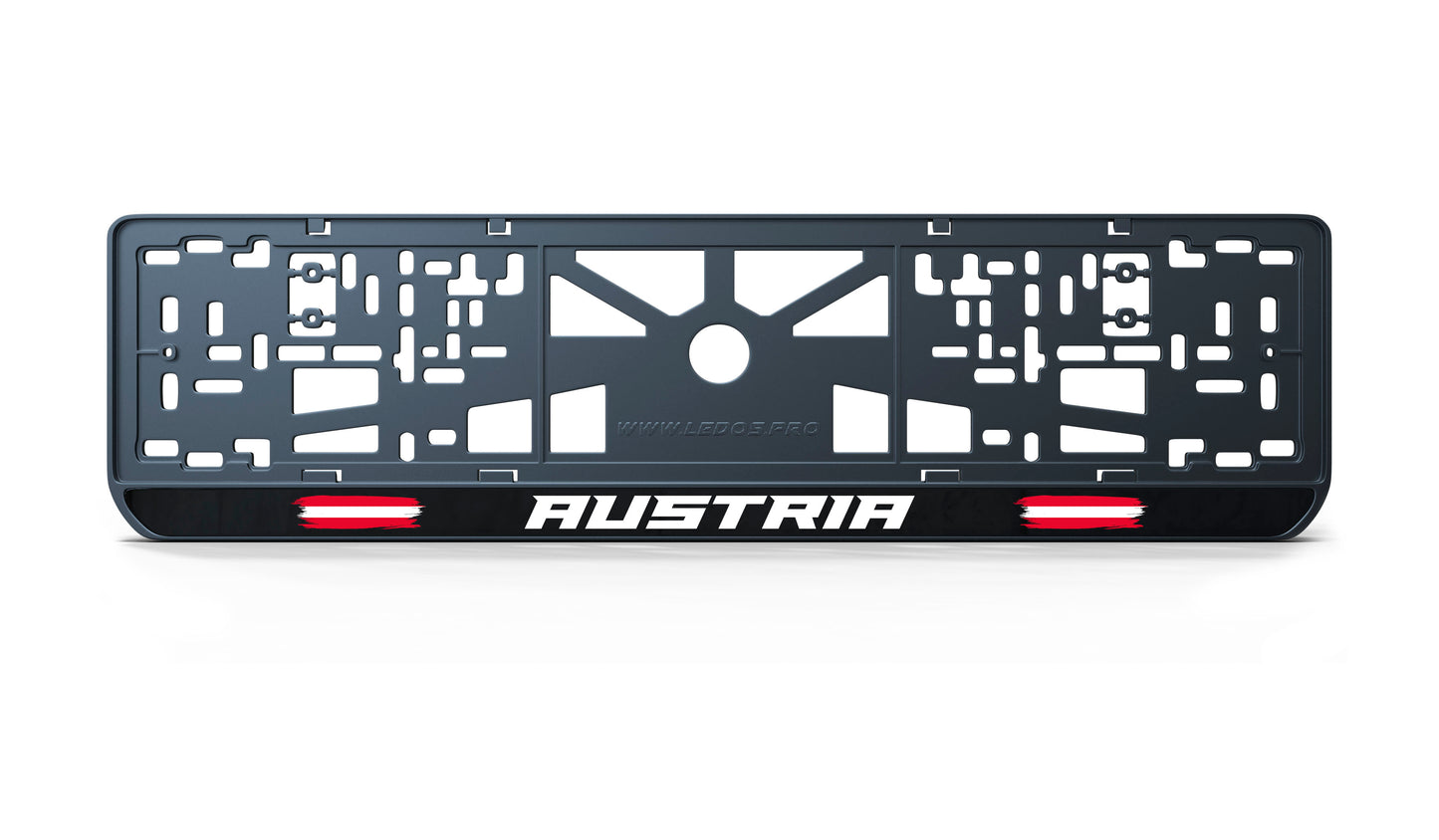 Ramka na tablicę rejestracyjną: Austria