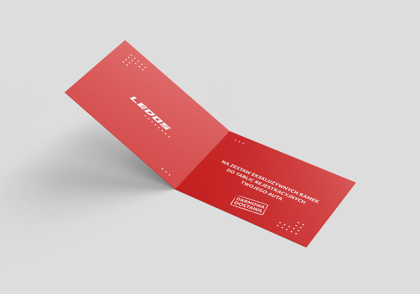 Bon podarunkowy na zestaw ramek do tablic rejestracyjnych