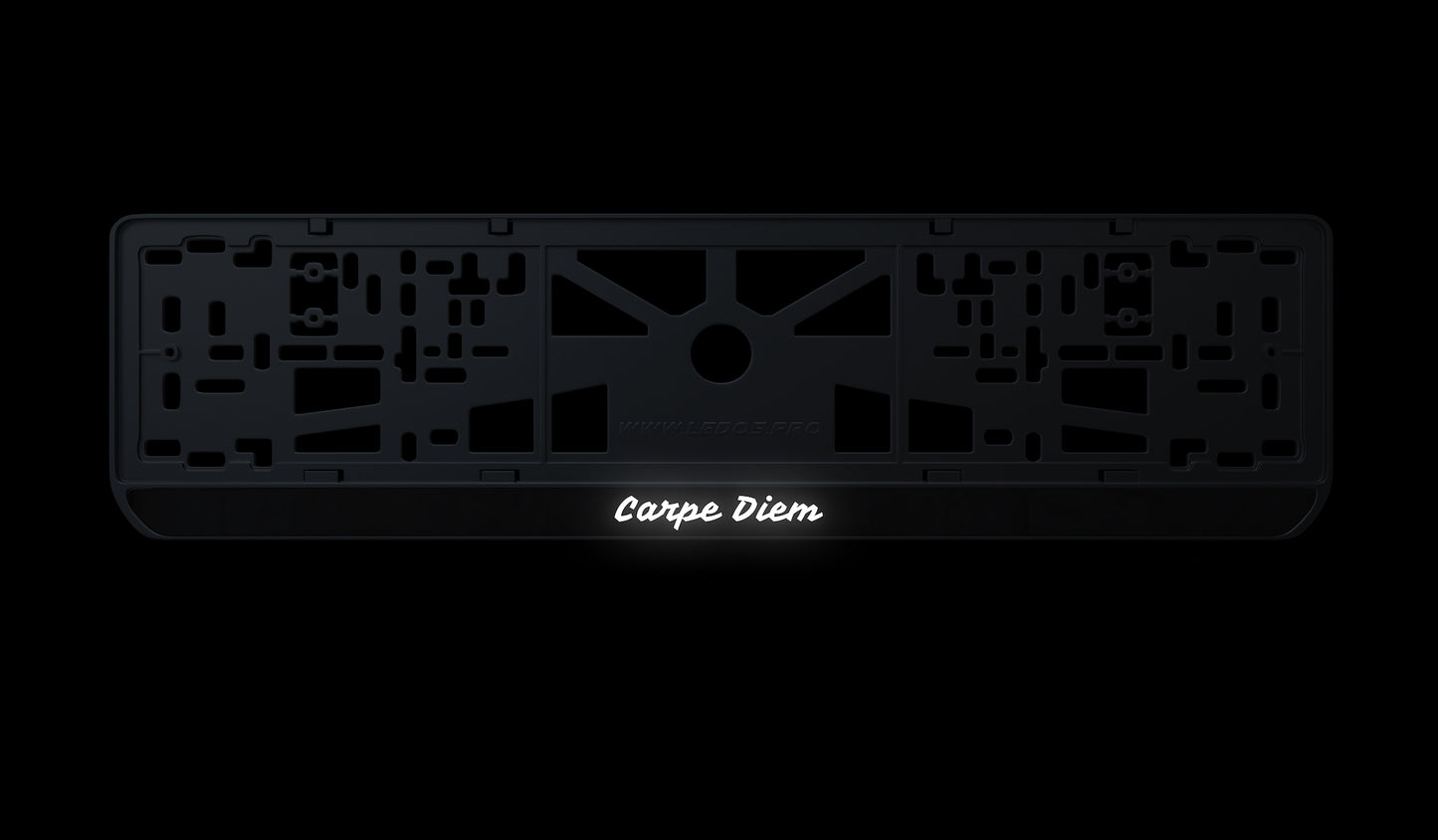 Ramka tablicy rejestracyjnej: Carpe Diem