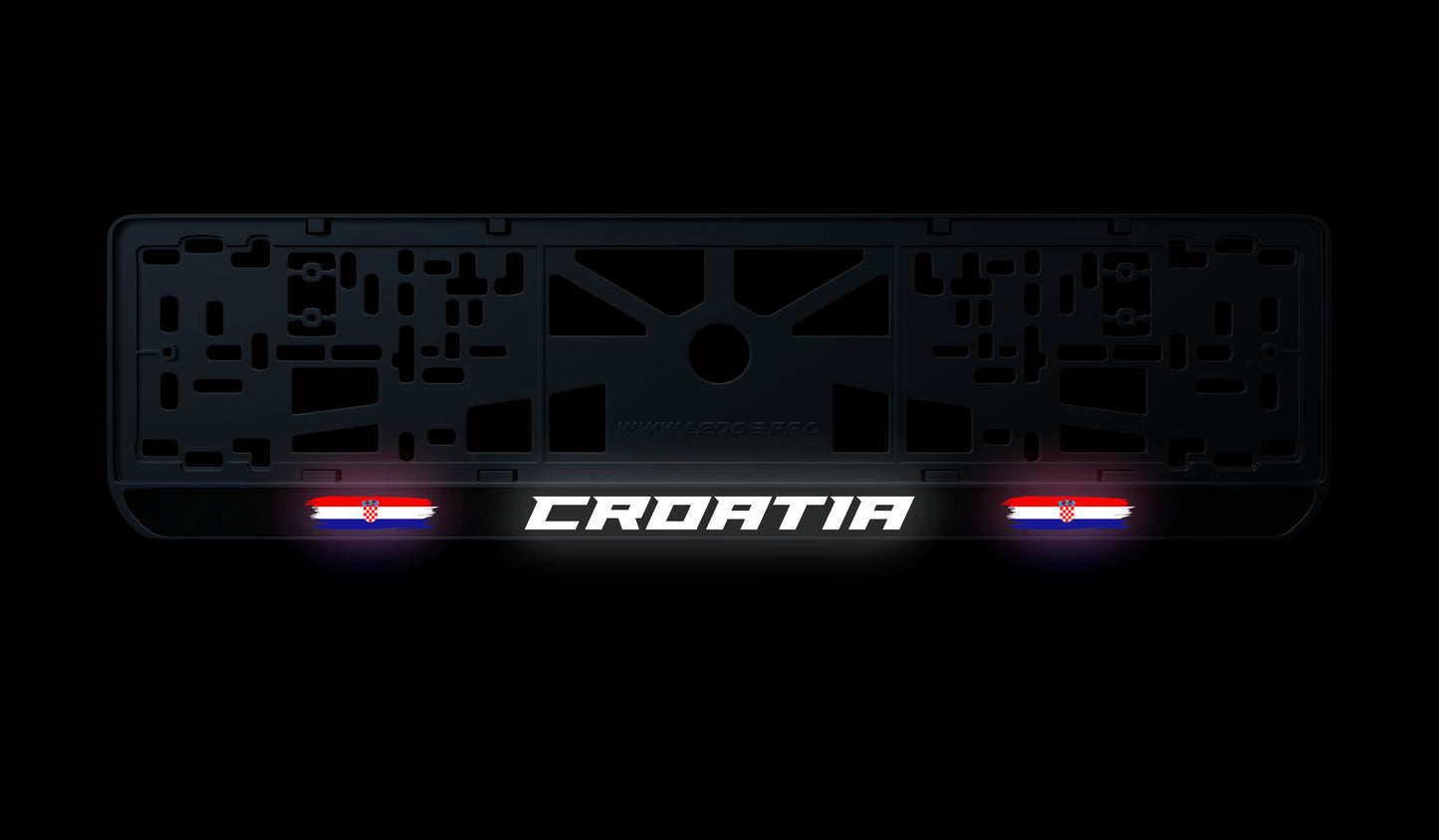 Ramka na tablicę rejestracyjną: Croatia