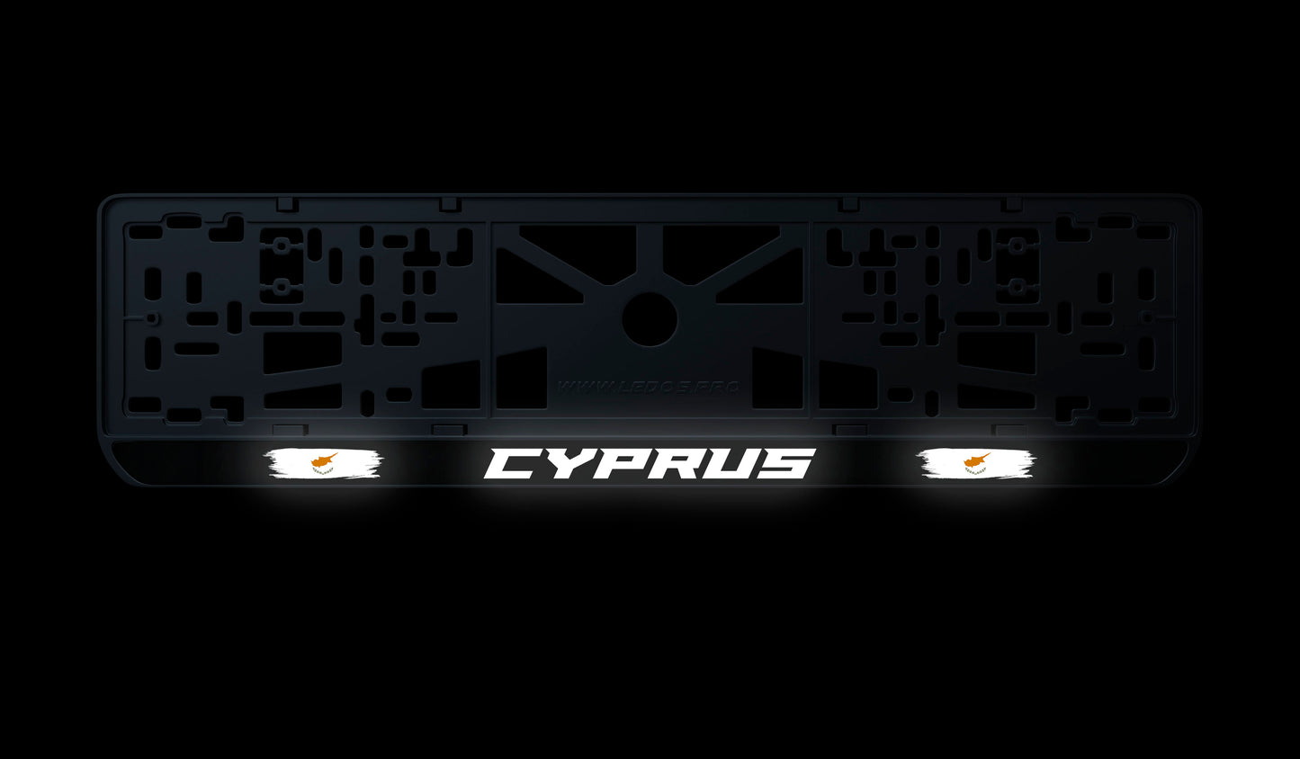 Ramka na tablicę rejestracyjną: Cyprus