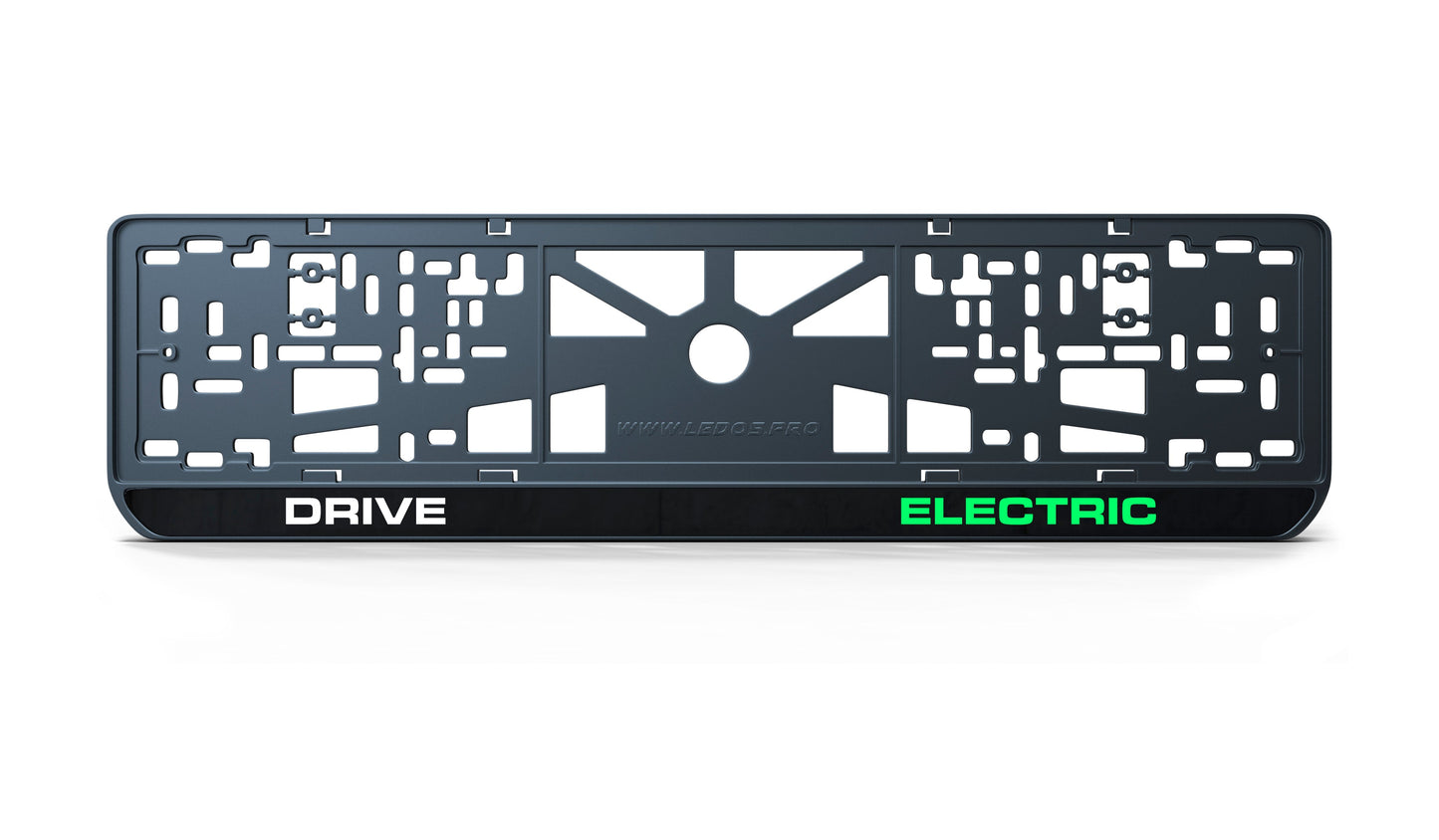 Kennzeichenrahmen: DRIVE ELECTRIC