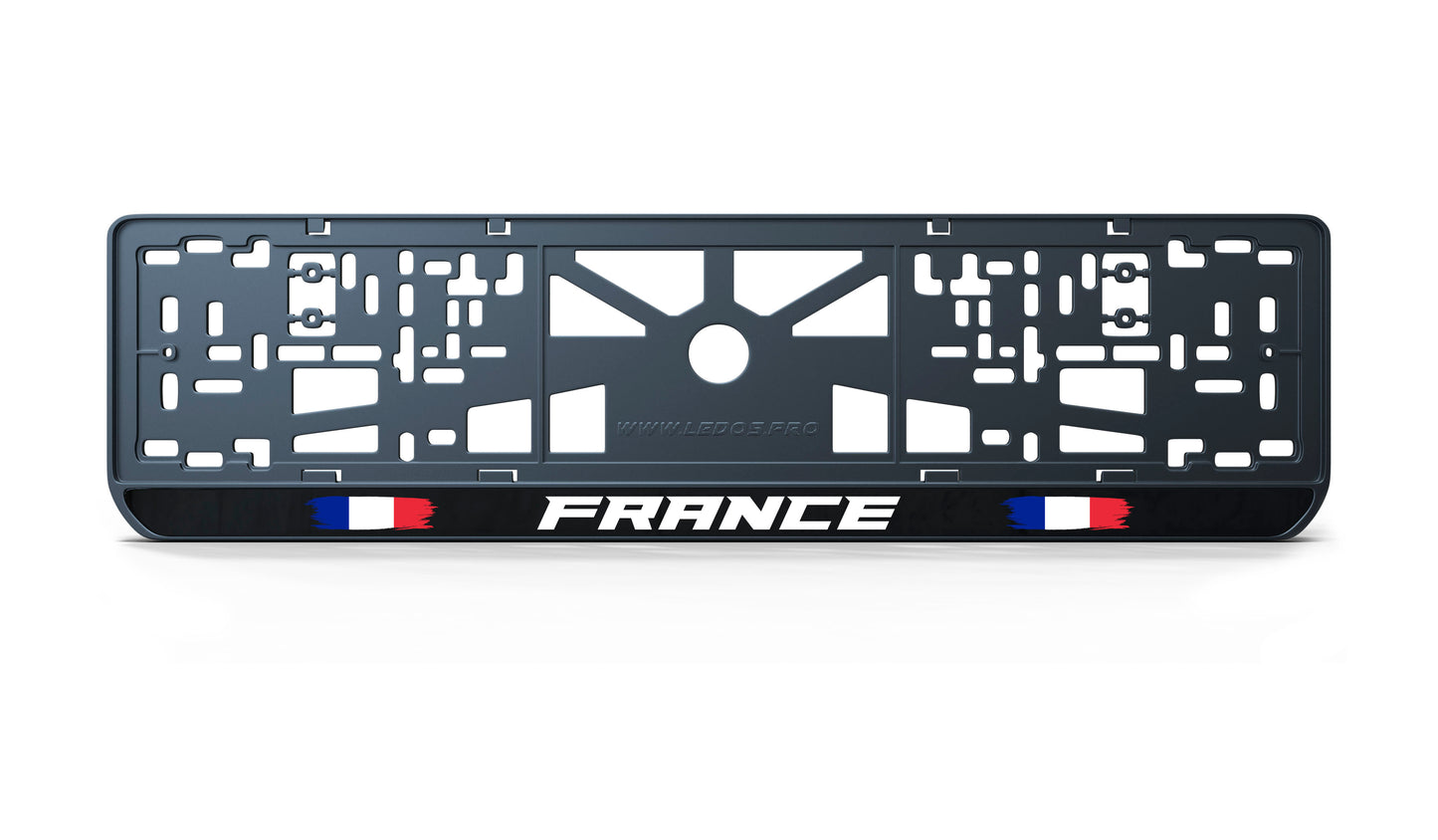 Nummernschildrahmen: Frankreich