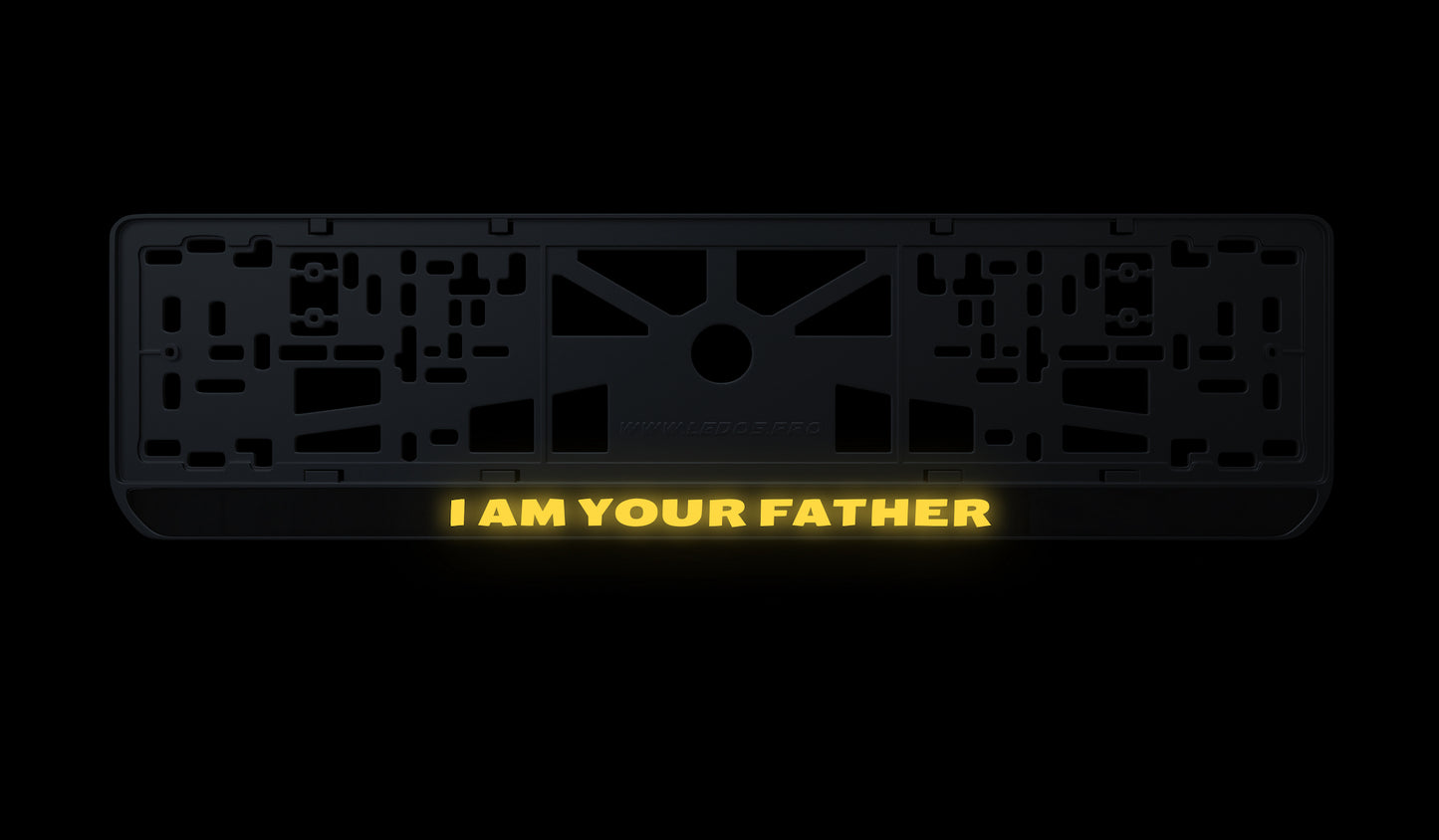 Ramka tablicy rejestracyjnej: I am your father