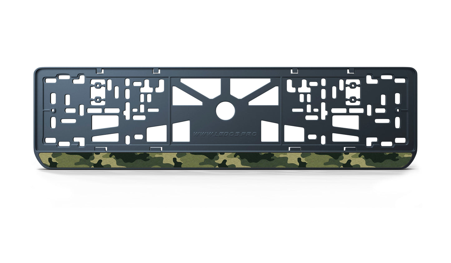 Ramka tablicy rejestracyjnej: Military Edition (style #2)