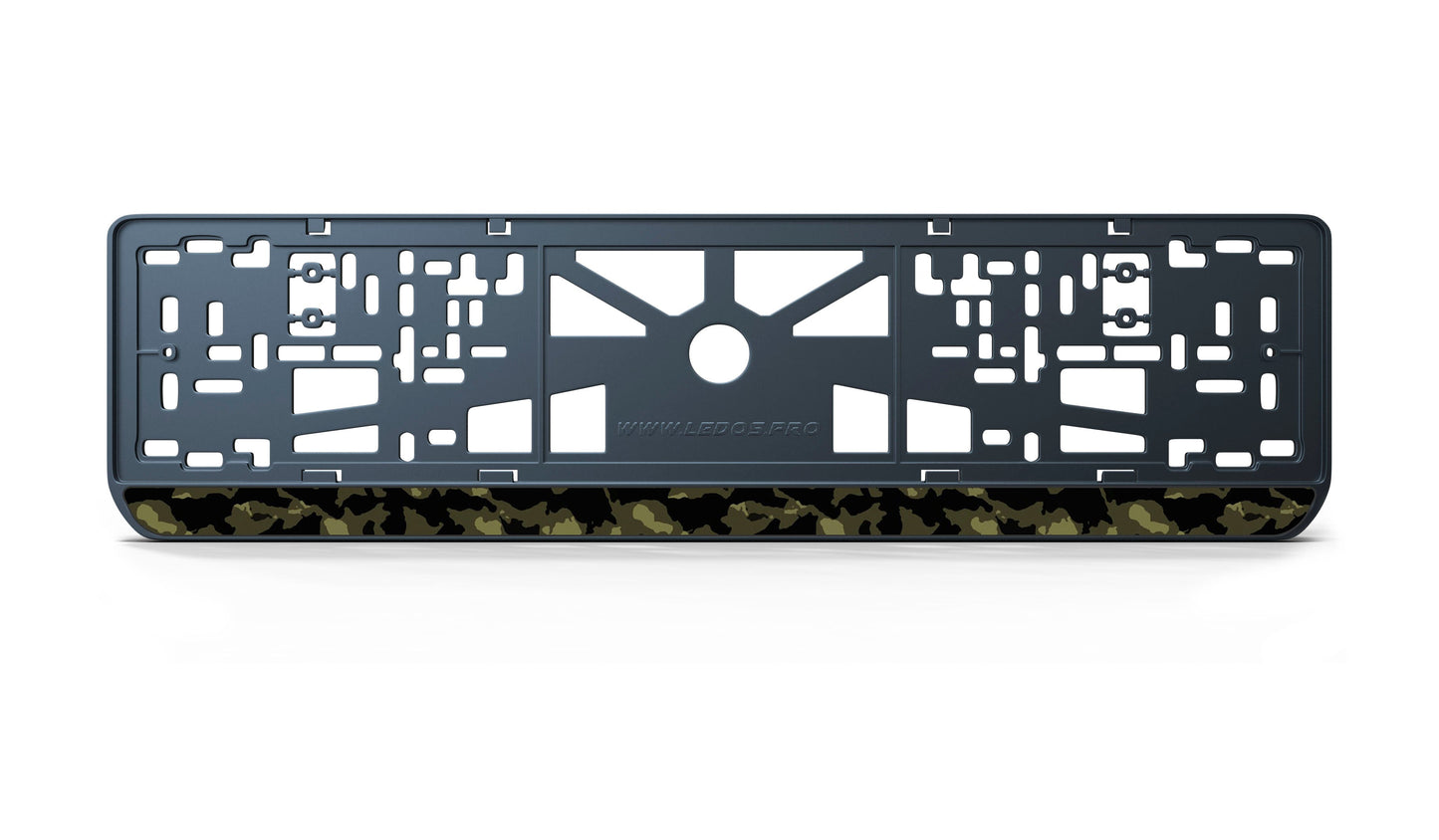 Ramka tablicy rejestracyjnej: Military Edition (style #3)