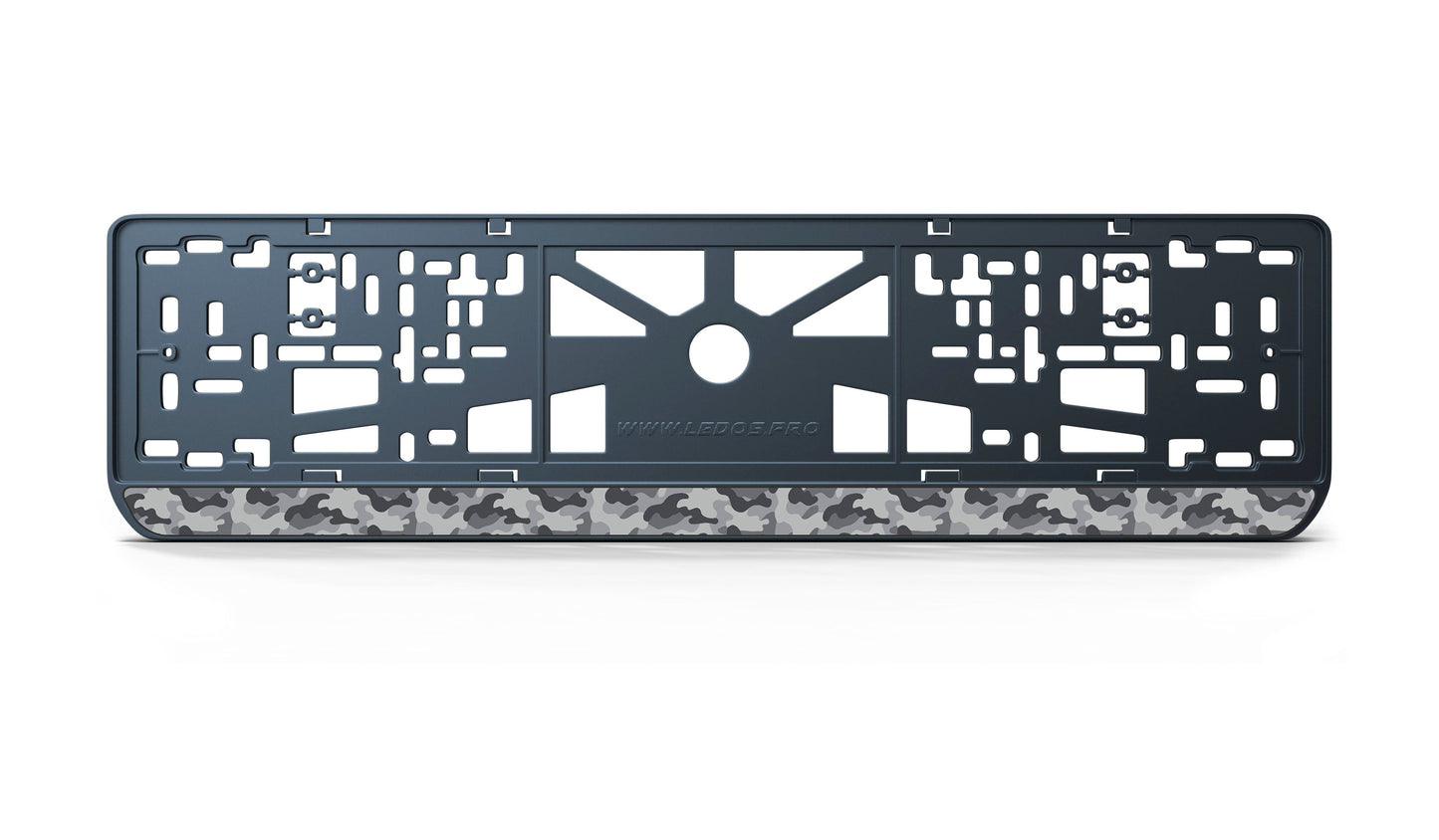 Ramka tablicy rejestracyjnej: Military Edition (style #4)