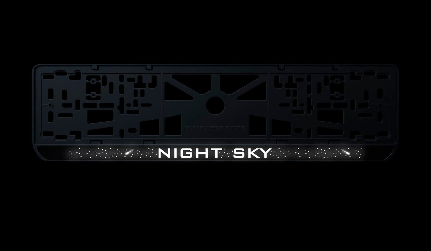 Ramka tablicy rejestracyjnej: Night sky