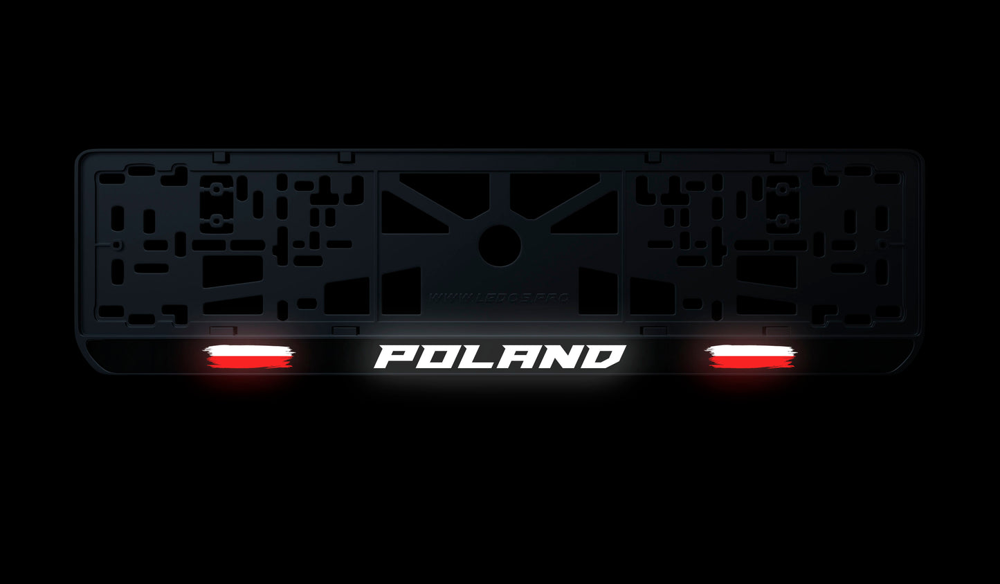 Ramka na tablicę rejestracyjną: Poland