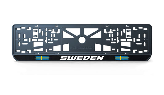 Ramka na tablicę rejestracyjną: Sweden